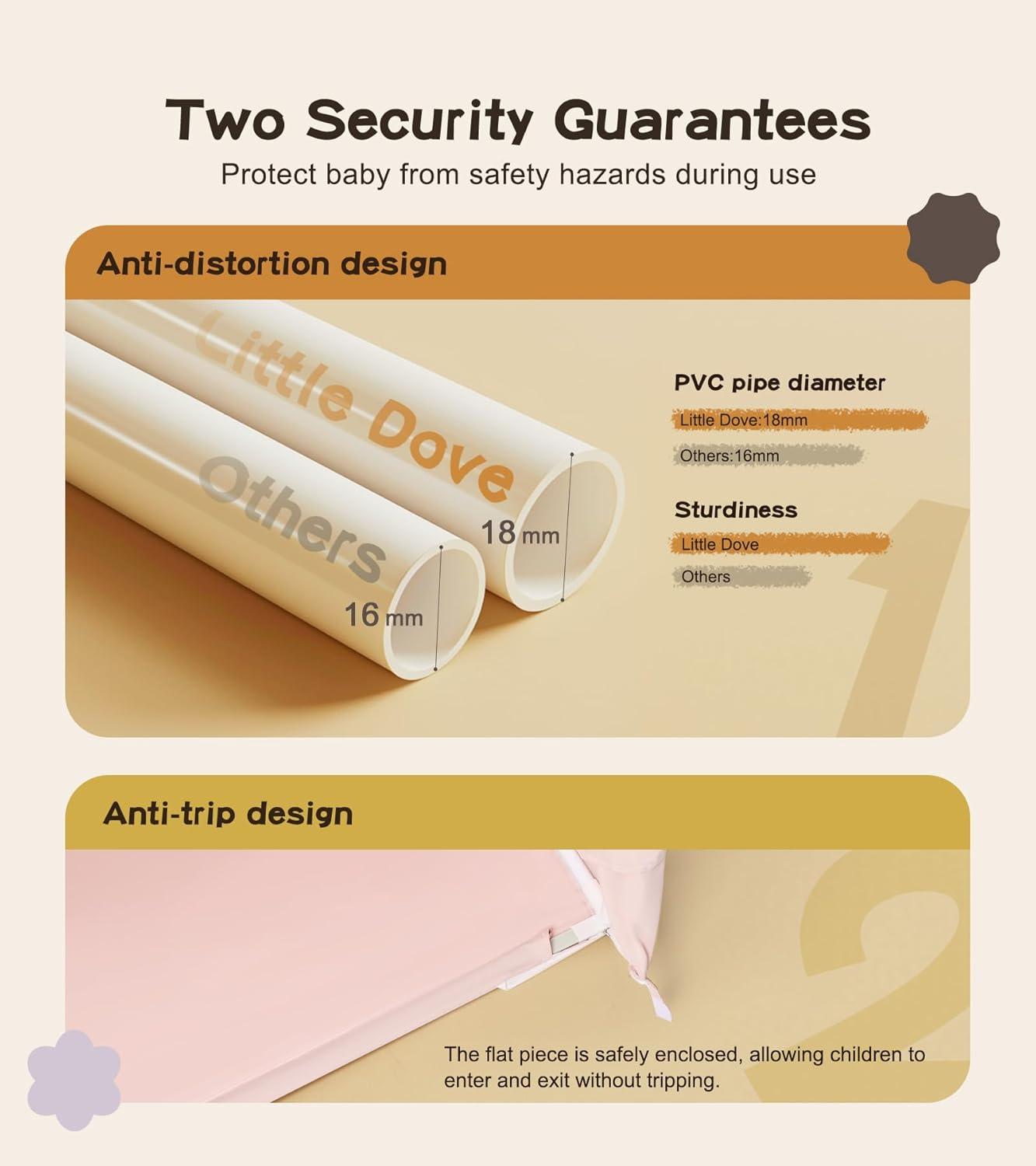 imageKids Play Tent Large Kids Playhouse with String Lights and Flag Garland Bed Tent with 2 Windows Machine Washable Reading Nook Indoor ampamp Outdoor Perfect Present for Girls ampamp Boys 52x35x51 in Pink